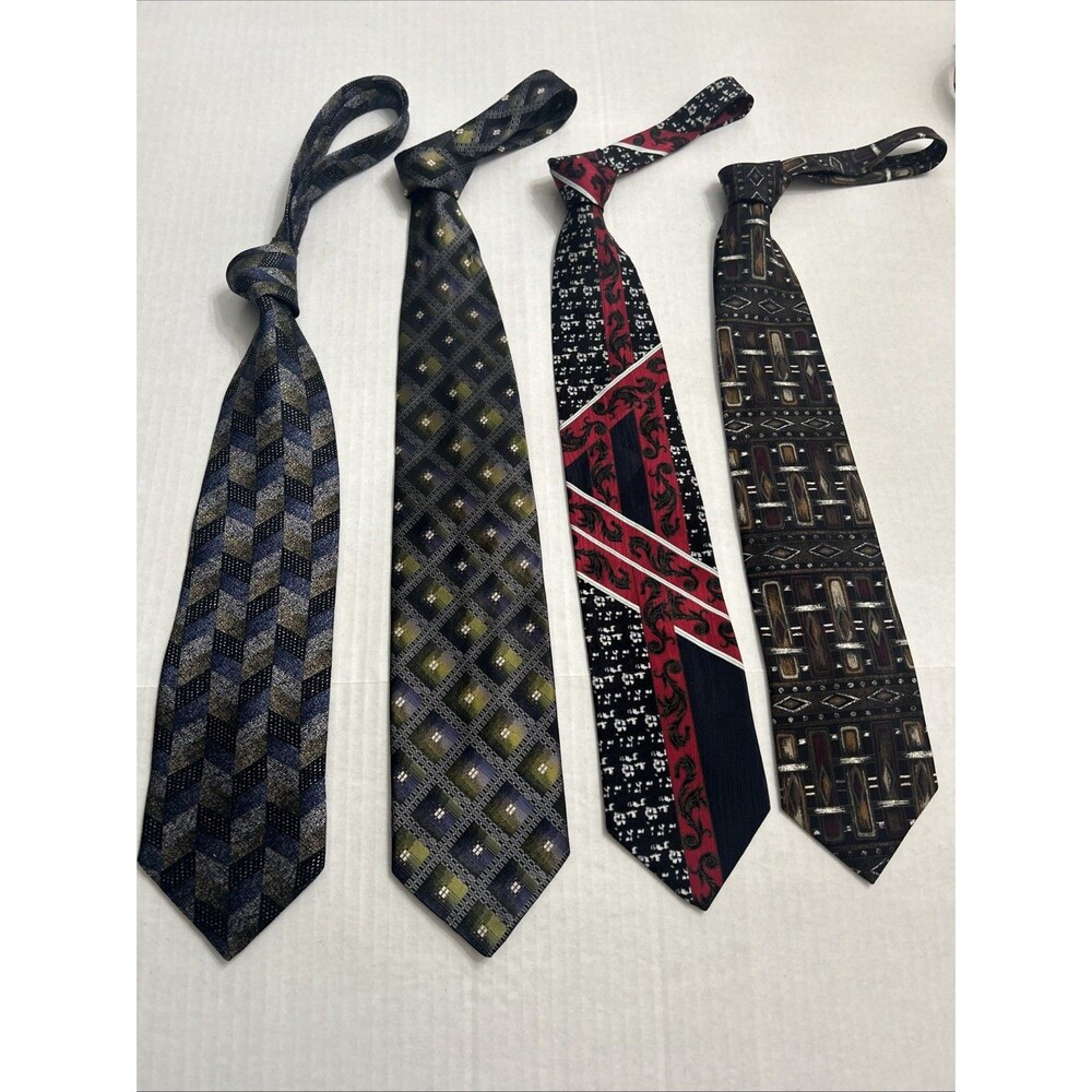 Made In Italy Men’s Ties Silk Lot Of 4